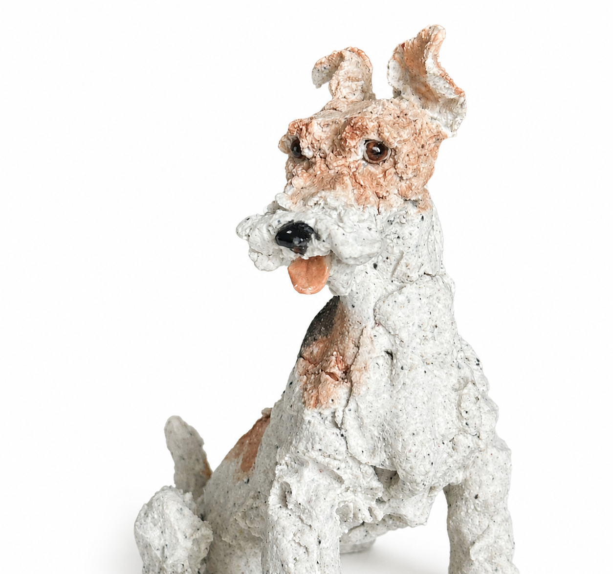 Fox Terrier Sculpture