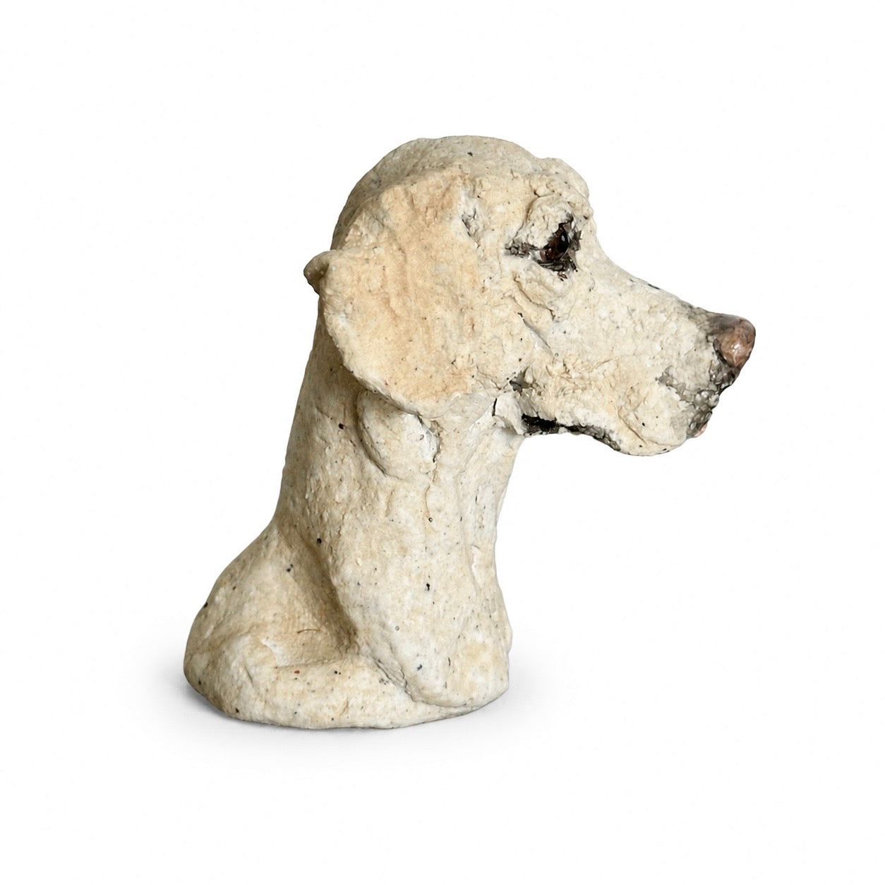 Hound Head Sculpture