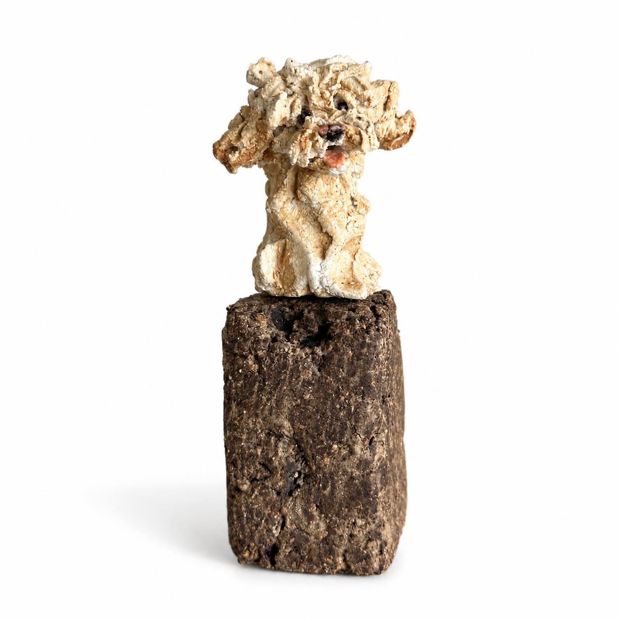 Fluffy Dog Sculpture