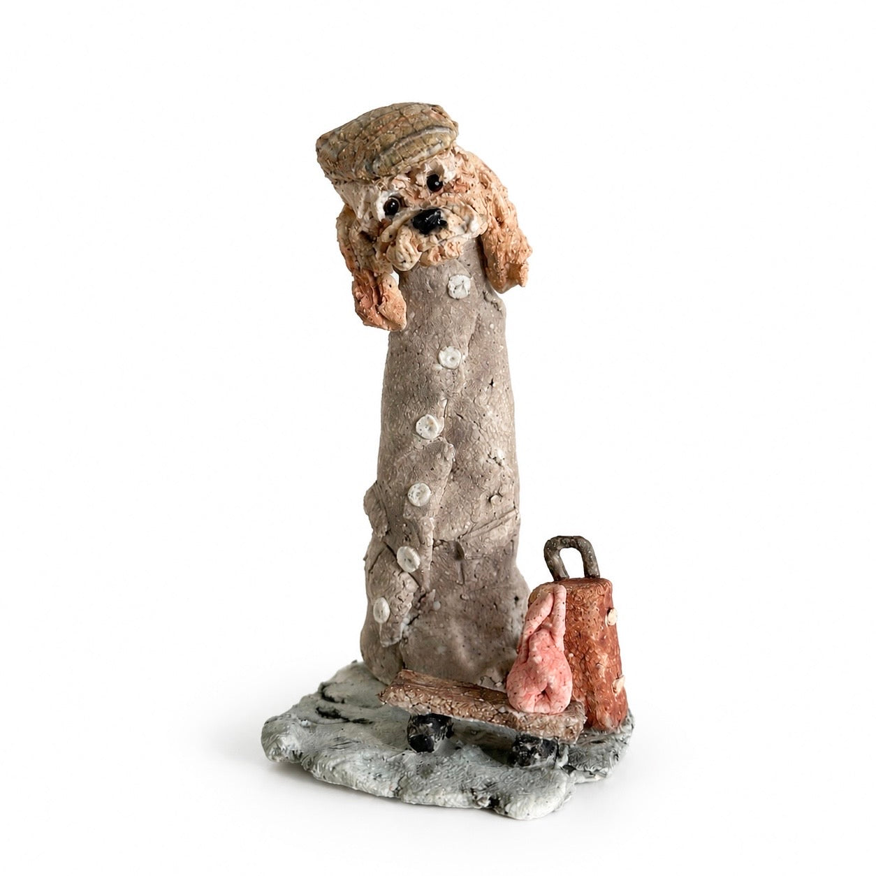 Traveler Dog Sculpture