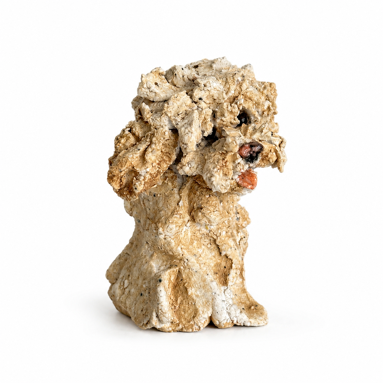 Fluffy Dog Sculpture