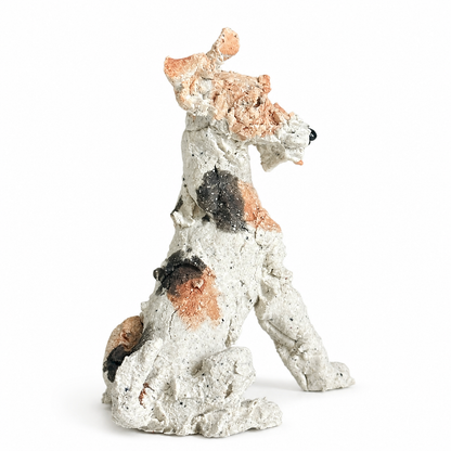 Fox Terrier Sculpture