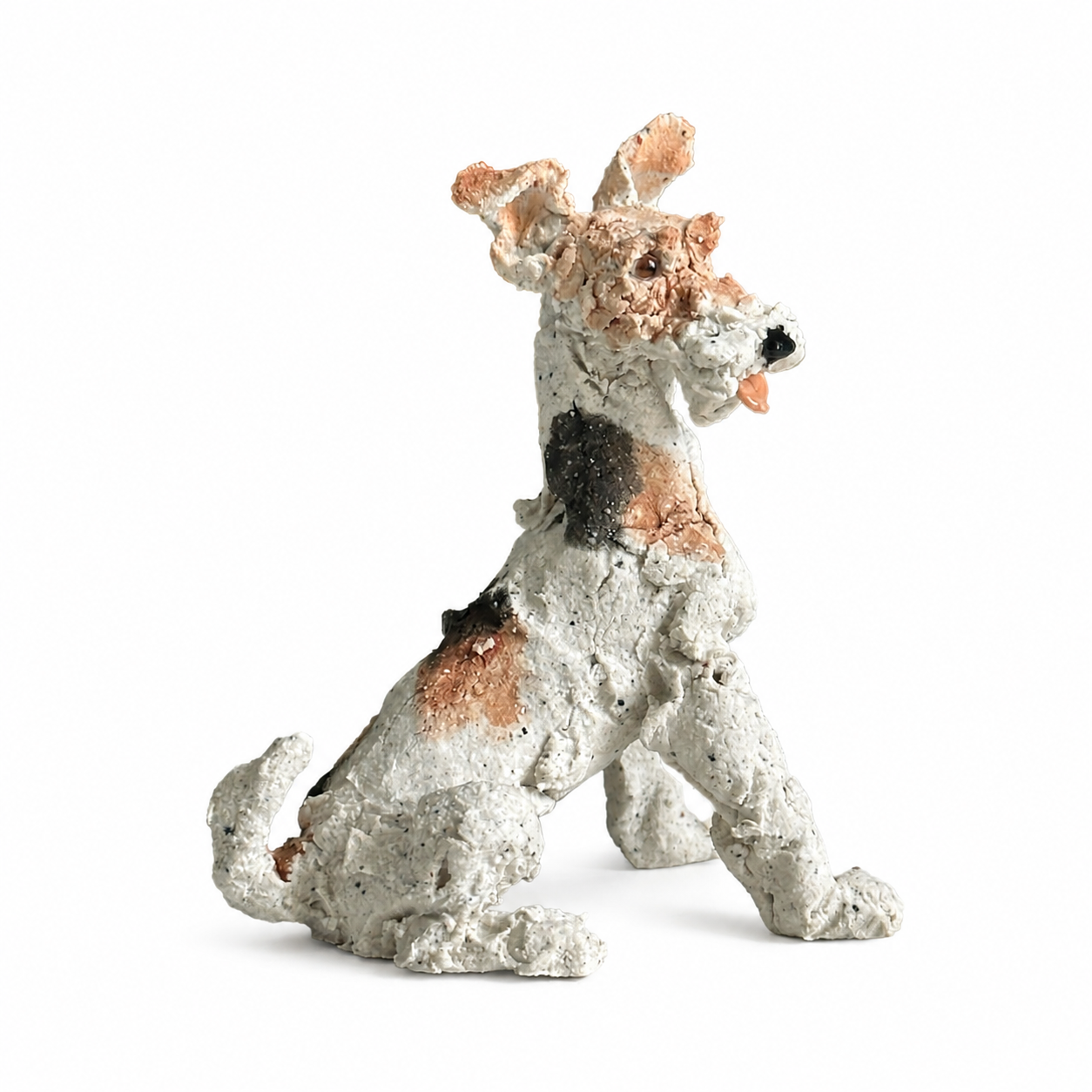Fox Terrier Sculpture
