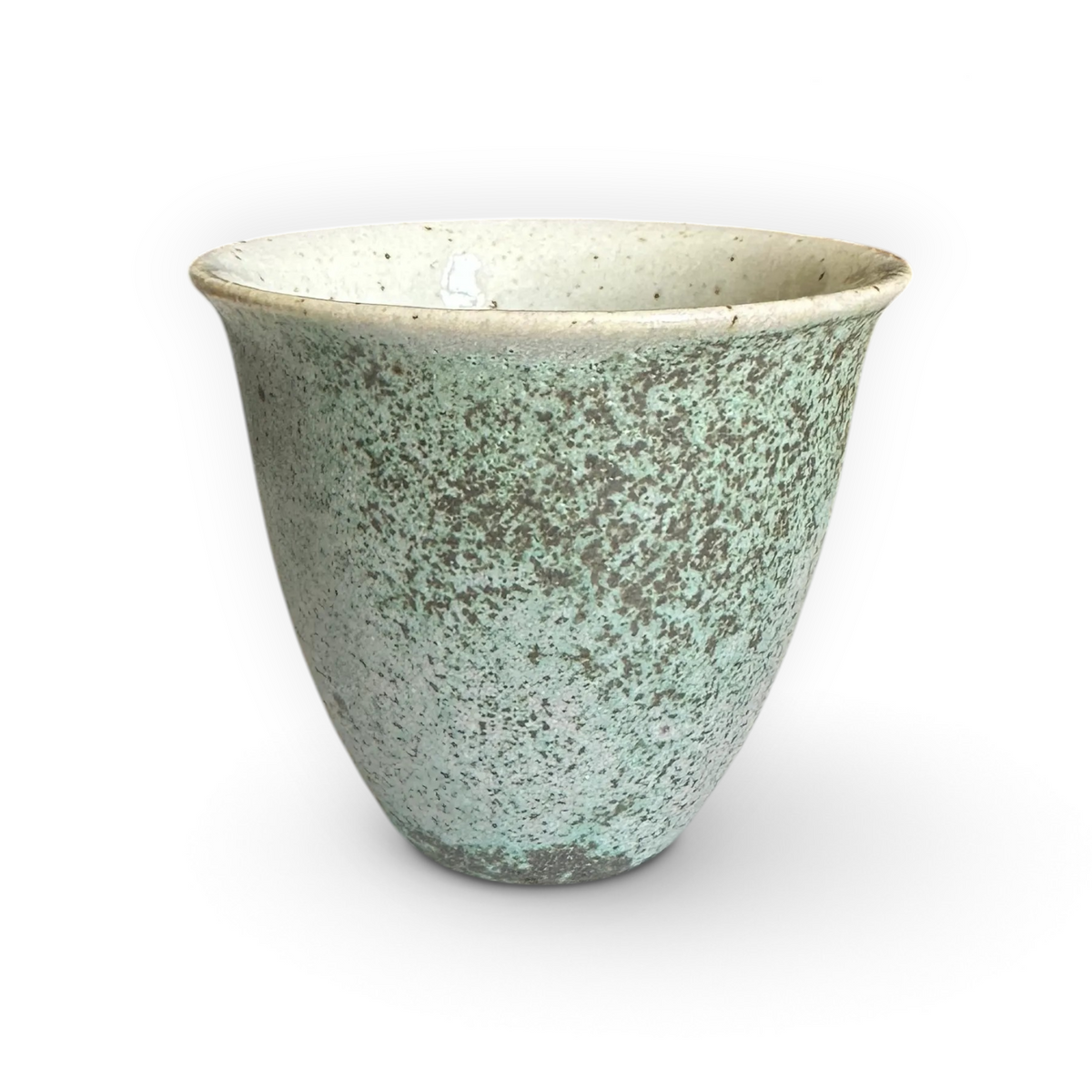 青釉侧把壶茶具套装